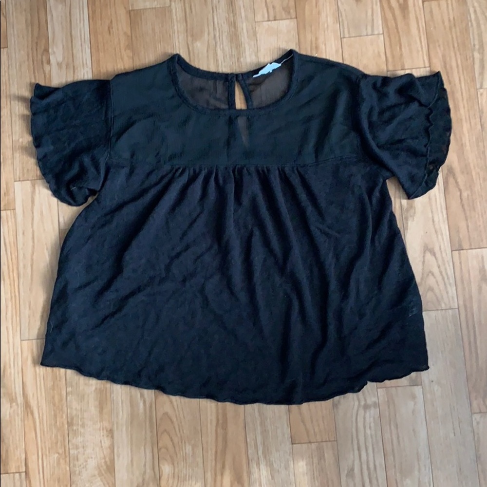 Black Aeropostale shirt